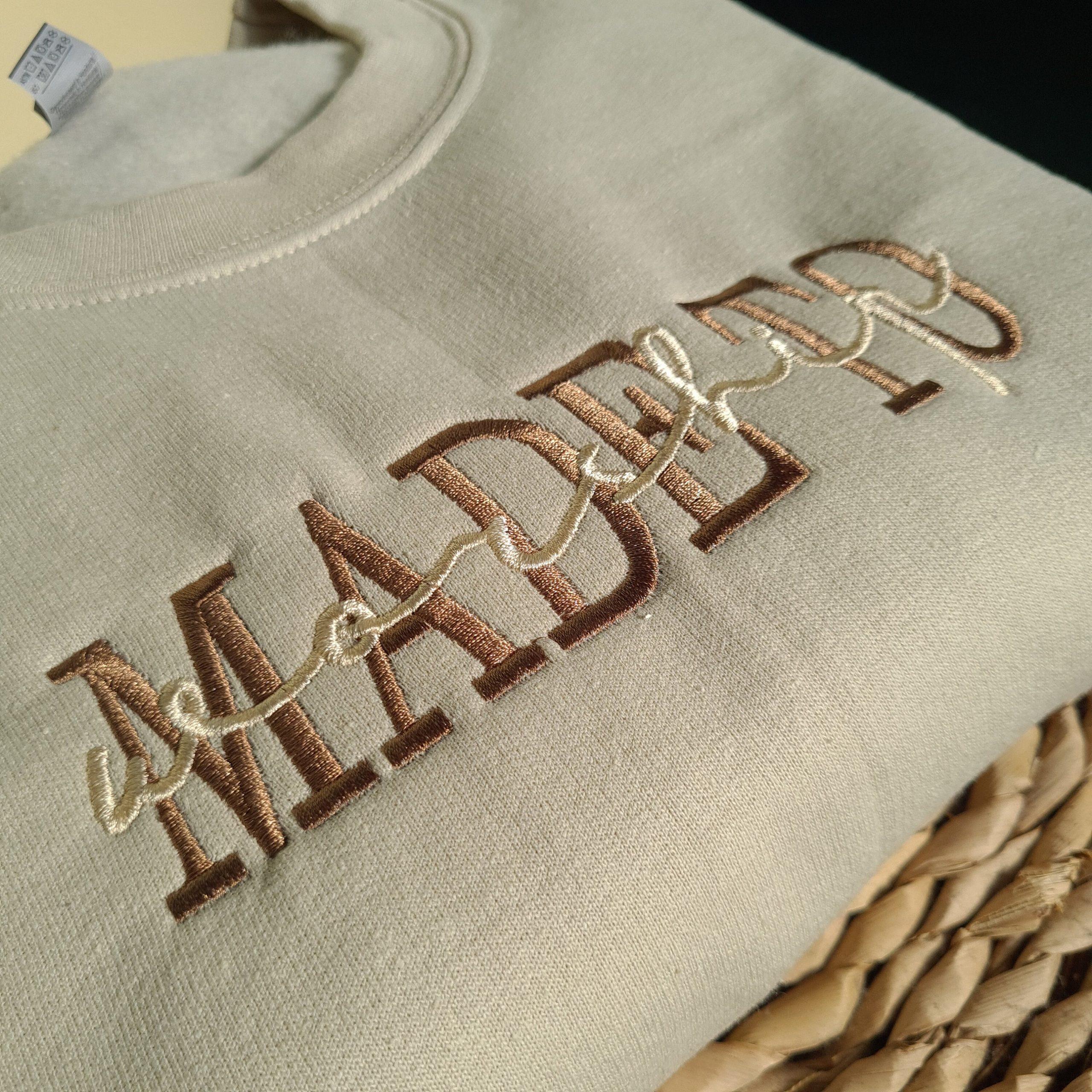 Made To Worship Embroidered Christian Sweatshirt Christian Clothing Embroidered Christian Hoodie Christian Gift Oversized Crewneck - Image 3