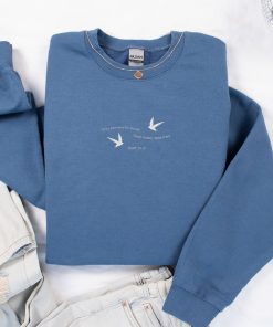 christian embroidered sweatshirt  embroidered bible verse shirt  Christian embroidered crewneck sweatshirt  christian embroidery