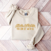 You Can Sit With Us Embroidered Shirt  You Can Sit With Us Shirt  Religious Embroidered Shirt  Christian Embroidery Shirt  Bible Verse Shirt