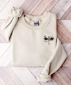 Fantasy Book Embroidery Sweatshirt  Book Lover Gift Shirt  Dragon Fantasy Embroidery Tshirt  The Night Court Shirt  The Bat Boys Embroidered