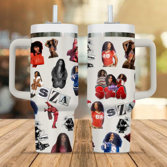 Limited Edition SZA Tumbler – 40oz Stainless Steel Vibe Cup