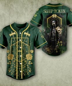 Sleep Token 2025 Baseball Jersey - Limited Edition Casual Jersey for Men, Unisex, Concert 2025 Shirt