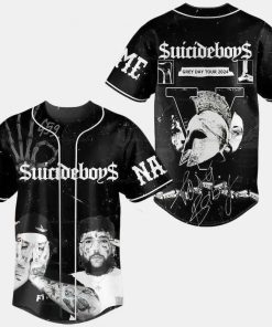 $uicideboy$ G59 Baseball Jersey, Personalized $uicideboy$ Merch Shirt, Greyday Tour Shirt, City Morgue Tshirt, Music Tour Gift