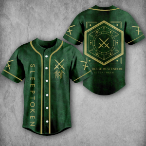 New Album Sleep Token Baseball Jersey, Even In Arcadia Album Merch, Gift For Rock Music Lovers, Gothic Punk Emo Grunge Y2K Outfits