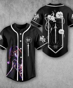 Sleep Token - Damocles Baseball Jersey, Unisex Oversize Jersey, Gift For Rock Music Lovers Y2K Outfits