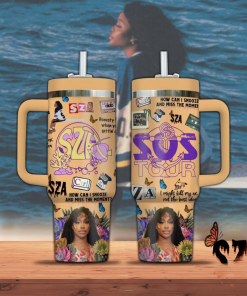 SZA The SOS Tour Is The Second Concert Tour And First Arena Stanley Tumbler 40oz