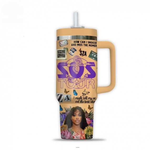 SZA The SOS Tour Is The Second Concert Tour And First Arena Stanley Tumbler 40oz