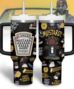 Kendrick Lamar Not Like Us - Mustard Limited Edition 40 Oz 30 Oz Tumbler with Handle, Gift Idea