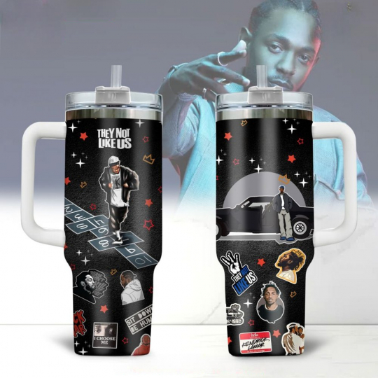 They Not Like Us - Kendrick Lamar Music Vibes 40 Oz 30 ozTumbler