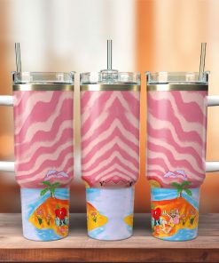 Bad Bunny Summer Vibes 40 oz 30 oz Tumbler With Handle