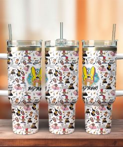 Bad Bunny Music 40 oz 30 oz Tumbler With Handle