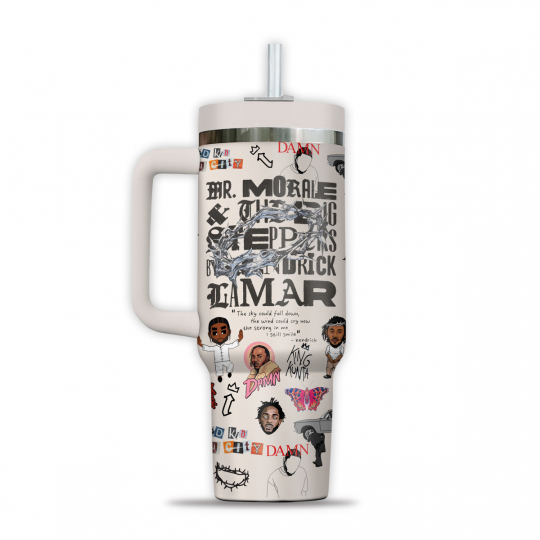Kendrick Lamar Music Vibes 40 Oz 30 ozTumbler - Image 3