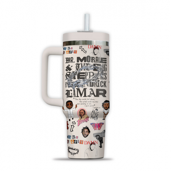 Kendrick Lamar Music Vibes 40 Oz 30 ozTumbler