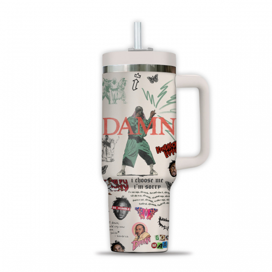 Kendrick Lamar Music Vibes 40 Oz 30 ozTumbler - Image 4