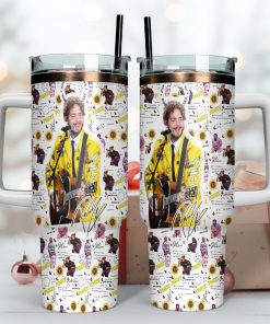 Post Malone Graphic 40 oz 30 oz Tumbler With Handle
