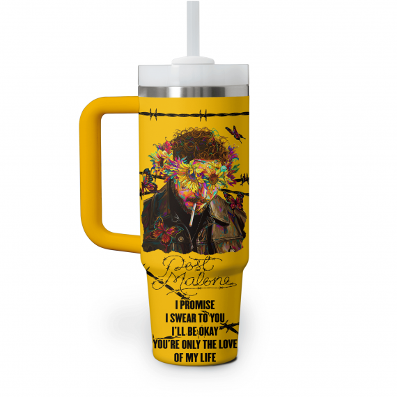 Post Malone- Posty Music 40 oz 30 oz Tumbler With Handle