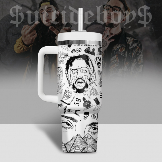 Suicideboys G59 Movies 40 oz 30 oz Tumbler With Handle
