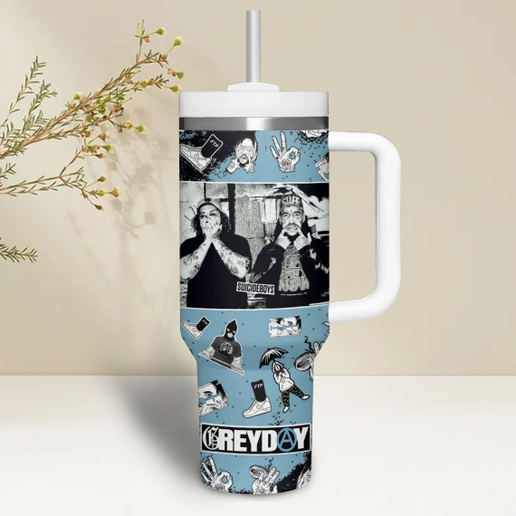 $uicideboy$ 40oz Fan Edition Stainless Cup 40 oz 30 oz Tumbler With Handle