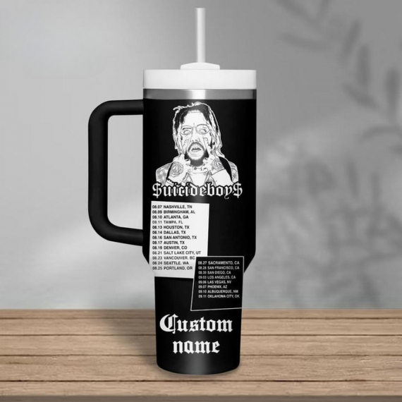 Suicideboys Music 40 oz 30 oz Tumbler With Handle