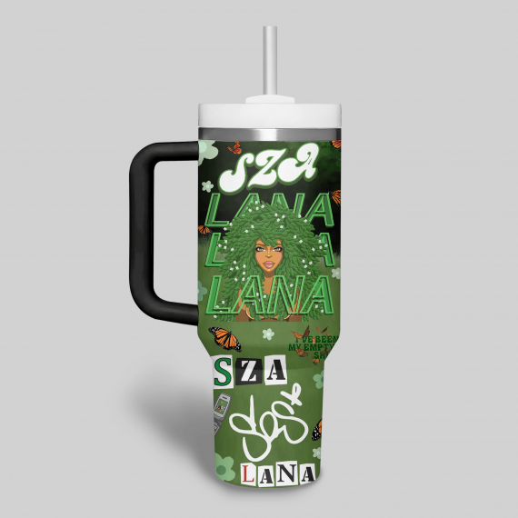 SZA Music Custom Name 40 oz 30 oz Tumbler With Handle