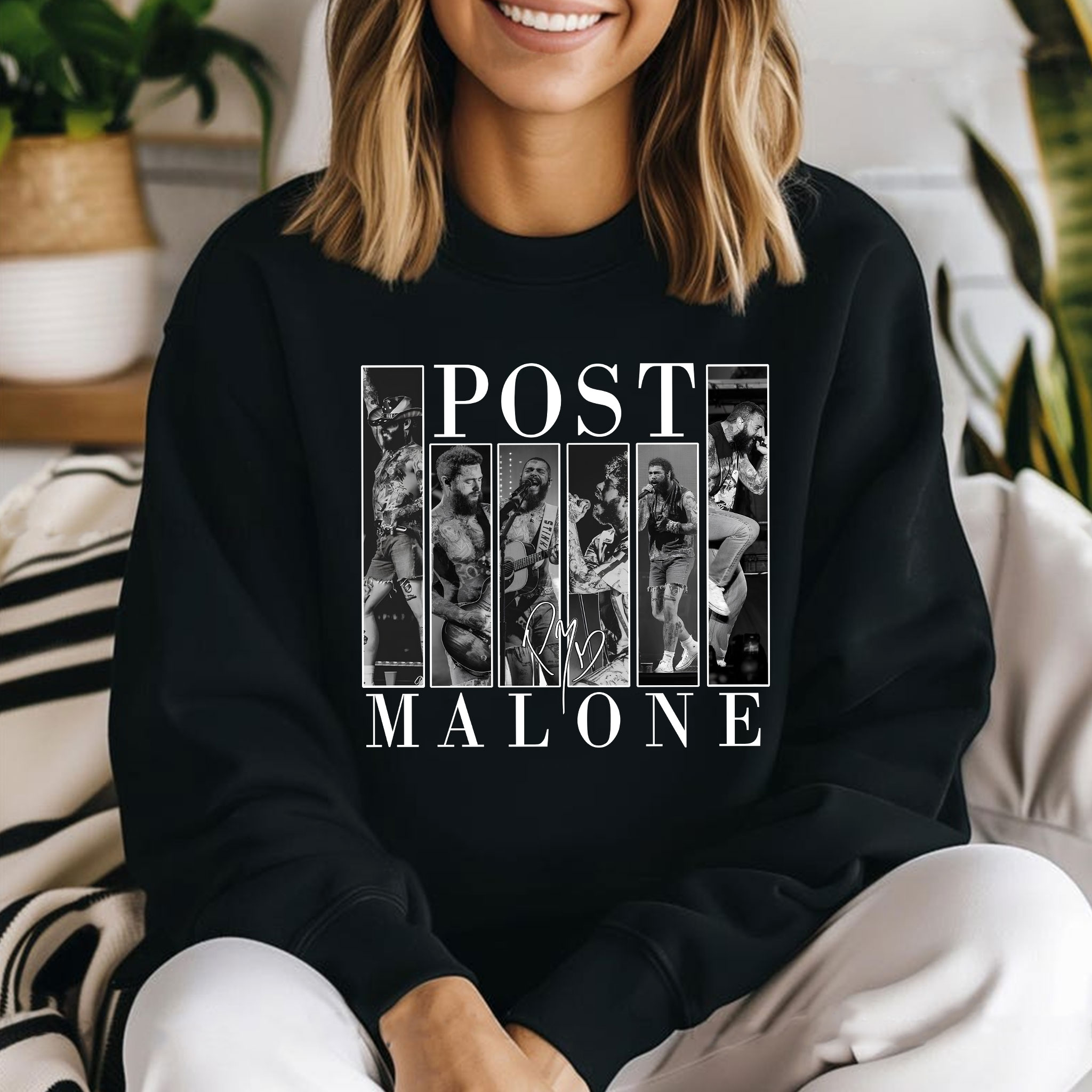 Vintage Post Malone Shirt, Country Concert Outfit, Country Music Tee,Western Graphic Tee, Post Merch - Image 4