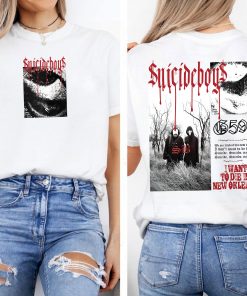 Suicideboys Unisex Shirt, I Want To Die In New Orleans, Ruby Da Cherry Shirt, Scrim Tee, Grey Day Tour, Suicide Boys Merch G59