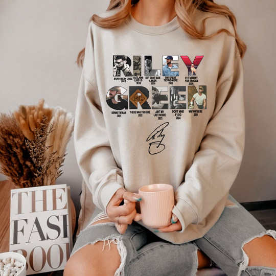 Riley Green - Tour Album Shirt, Country Music Vintage Graphic Tee, Merch for Fans - Image 2