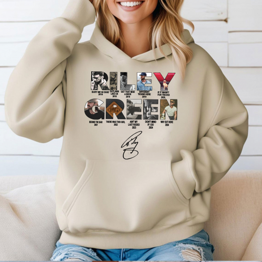 Riley Green - Tour Album Shirt, Country Music Vintage Graphic Tee, Merch for Fans - Image 3
