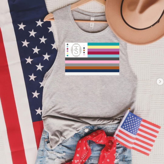 Independence Day Shirt, Patriotic Graphic Tee, Singer Inspired Shirt, Singer Independence Flag, Gift for Music Lovers - Image 2
