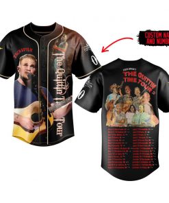 Zach Bryan The Schedule 2024 Of Time Quittin Time Tour Personalized Baseball Jersey