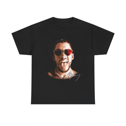 Retro Bad Bunny Shirt, Vintage Music Shirt Graphic Tee