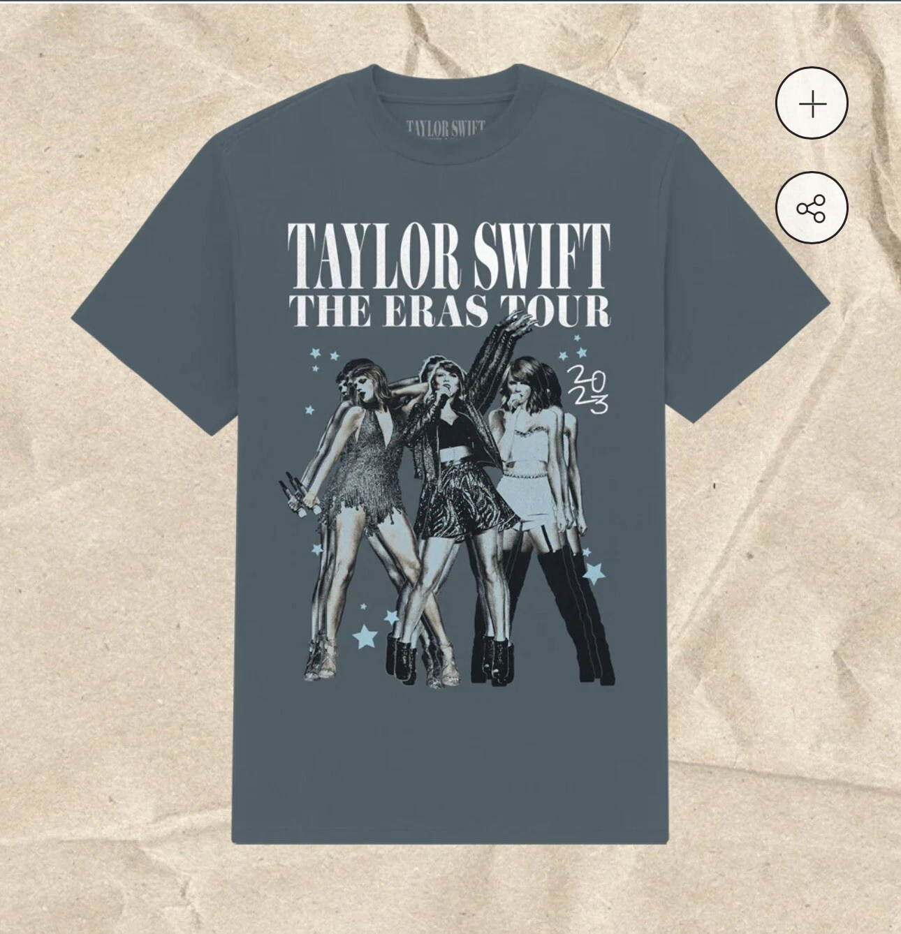 Taylor Swift The Eras Tour 1989 Album Shirt Official Merch